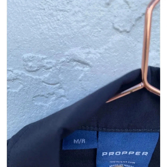 Propper Mens Long Sleeve Collared Cargo Working Military Jacket Blue Sz M - Picture 7 of 8